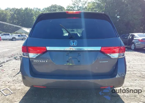 2016 Honda Odyssey Se from USA, damaged, VIN 5FNRL5H32GB007733